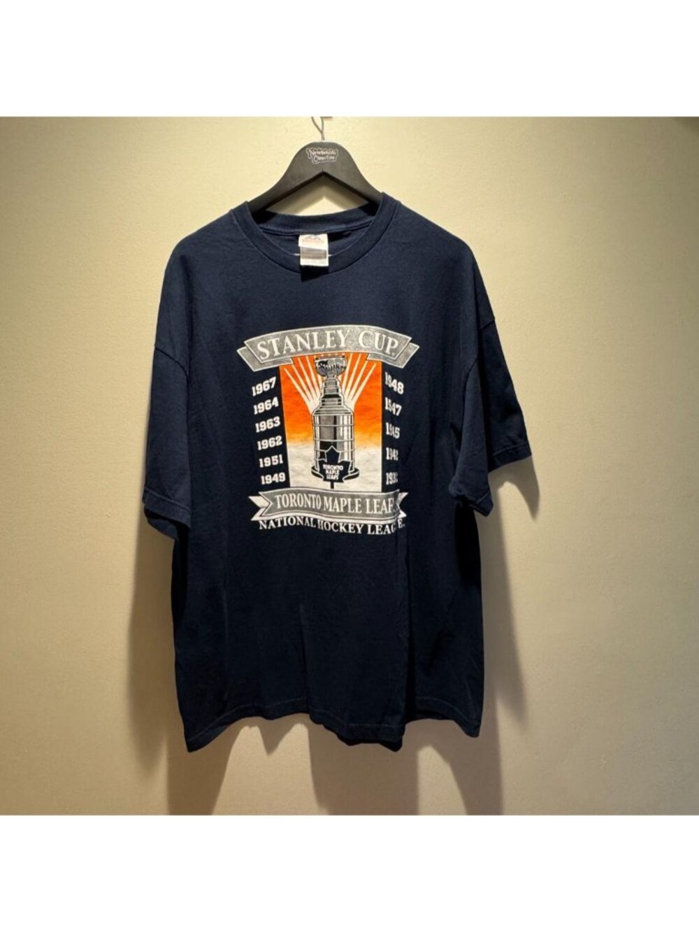 Vintage NHL Toronto Maple Leafs Stanley Cup Champions T-Shirt 2XL